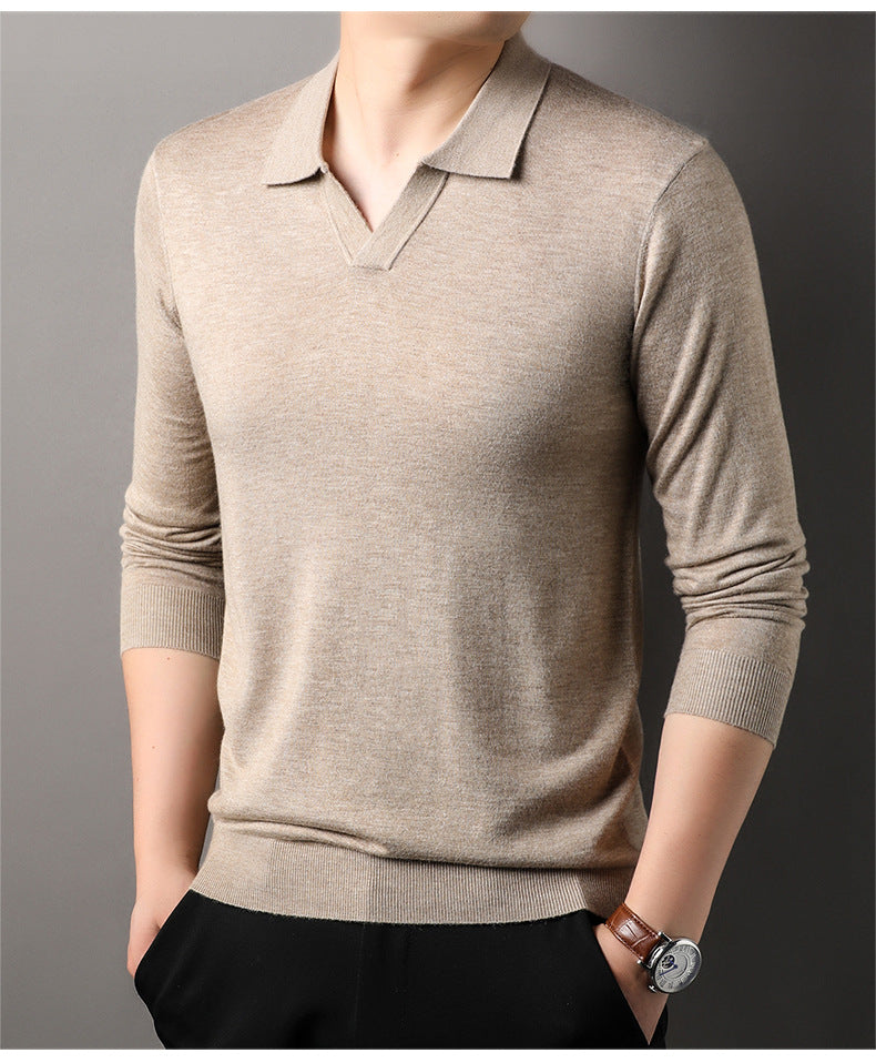 Neil | Men’s Long Sleeve Polo Shirt