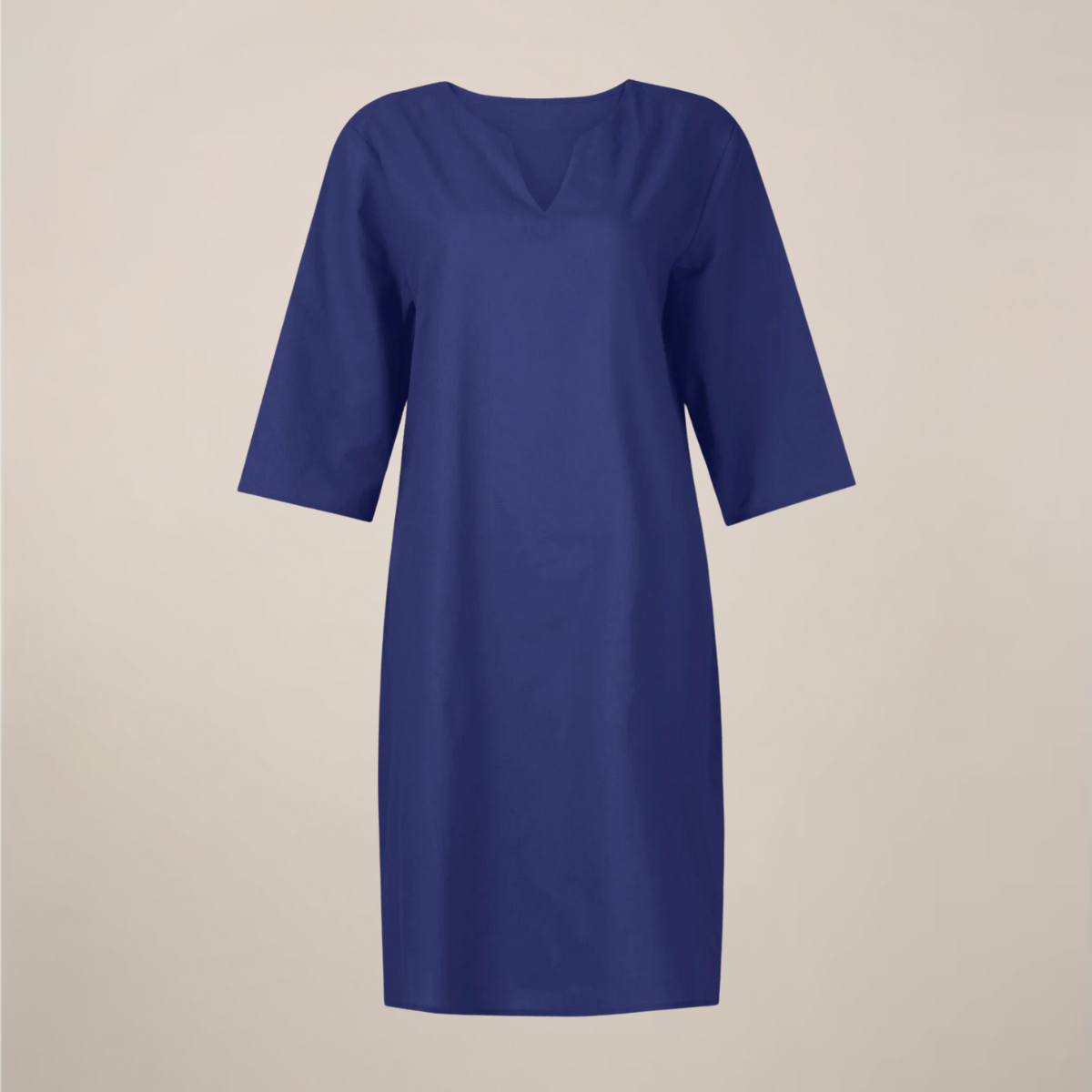 Emmy | Women’s V-Neck Shift Midi Dress