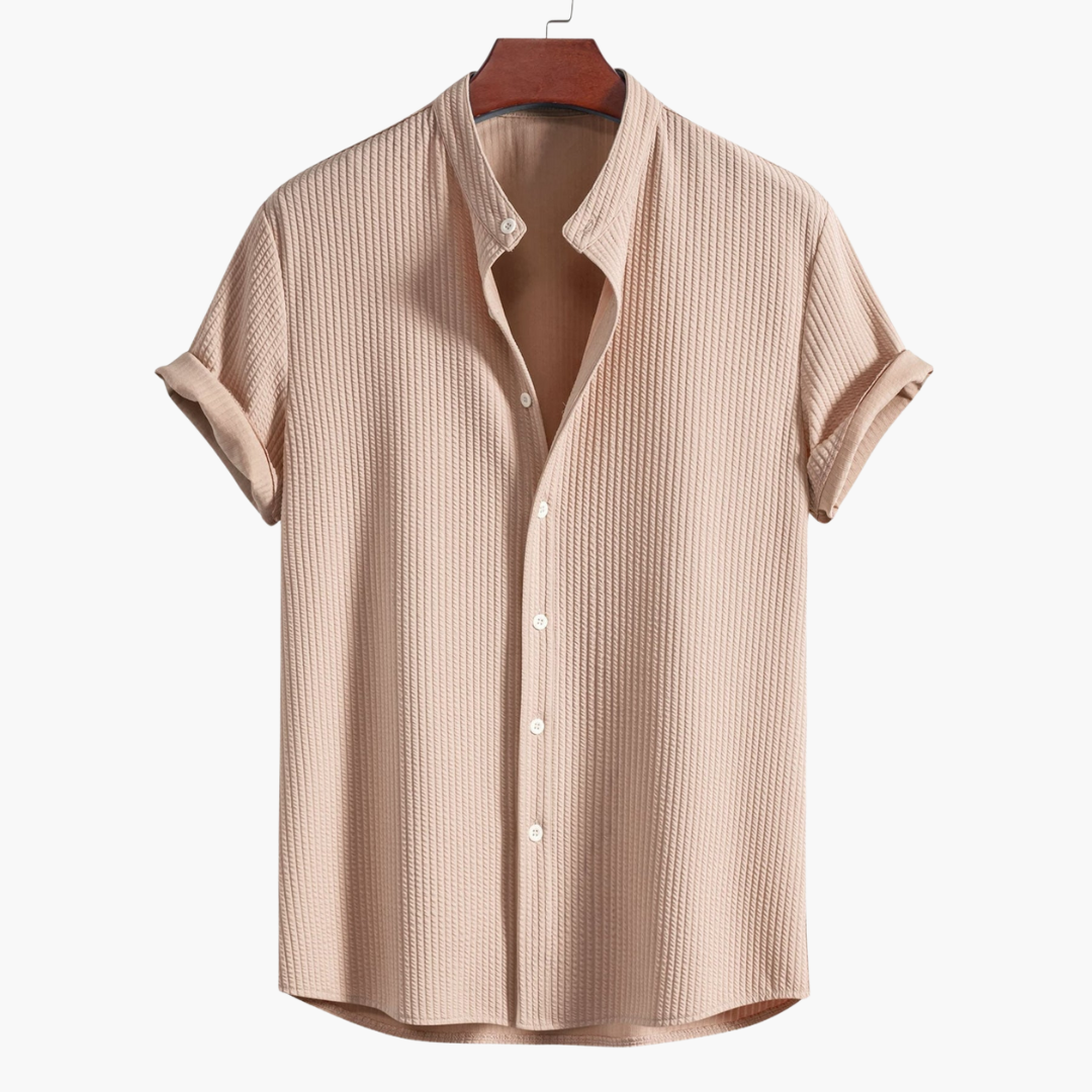 Mirek | Men’s Textured Short Sleeve Shirt