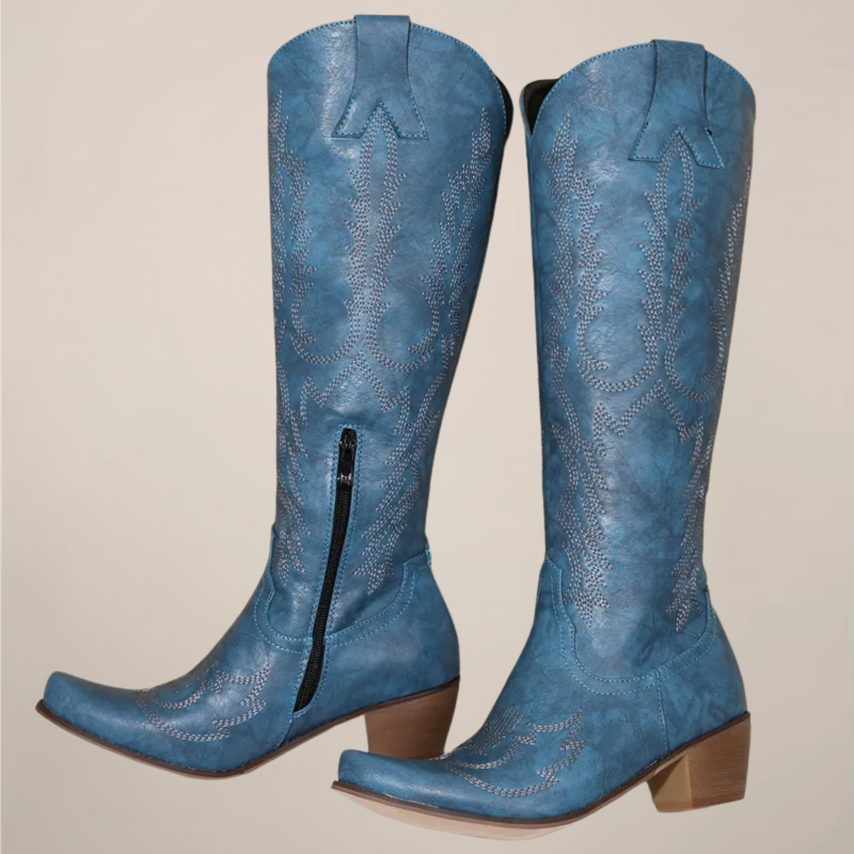 Paulina | Women’s Cowboy Knee‑High Boots