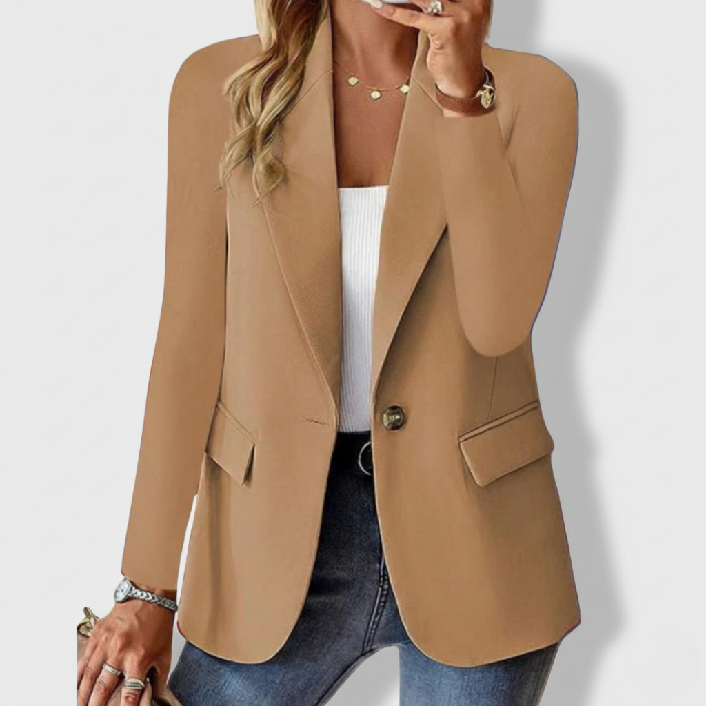 Rebeca | Women's Single-breasted Closure Blazer