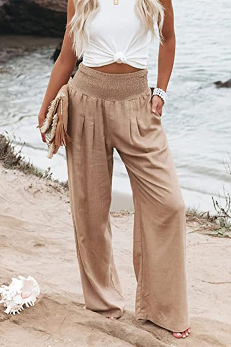 Bethany | Women's Flowy Palazzo Trousers