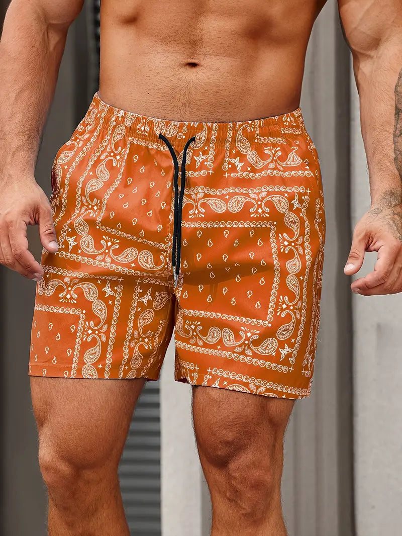 Janis | Men's Bandana Summer Shorts