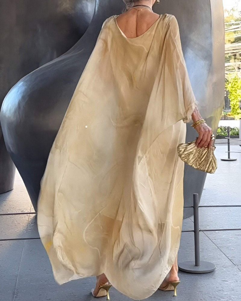 Josette | Women’s Sheer Caftan Maxi Dress