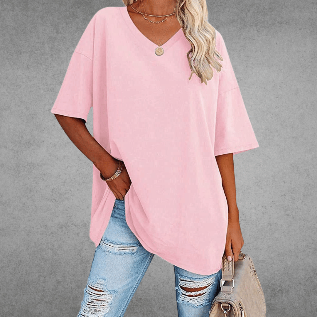 Esperanza | Women’s Oversized V-Neck T-Shirt