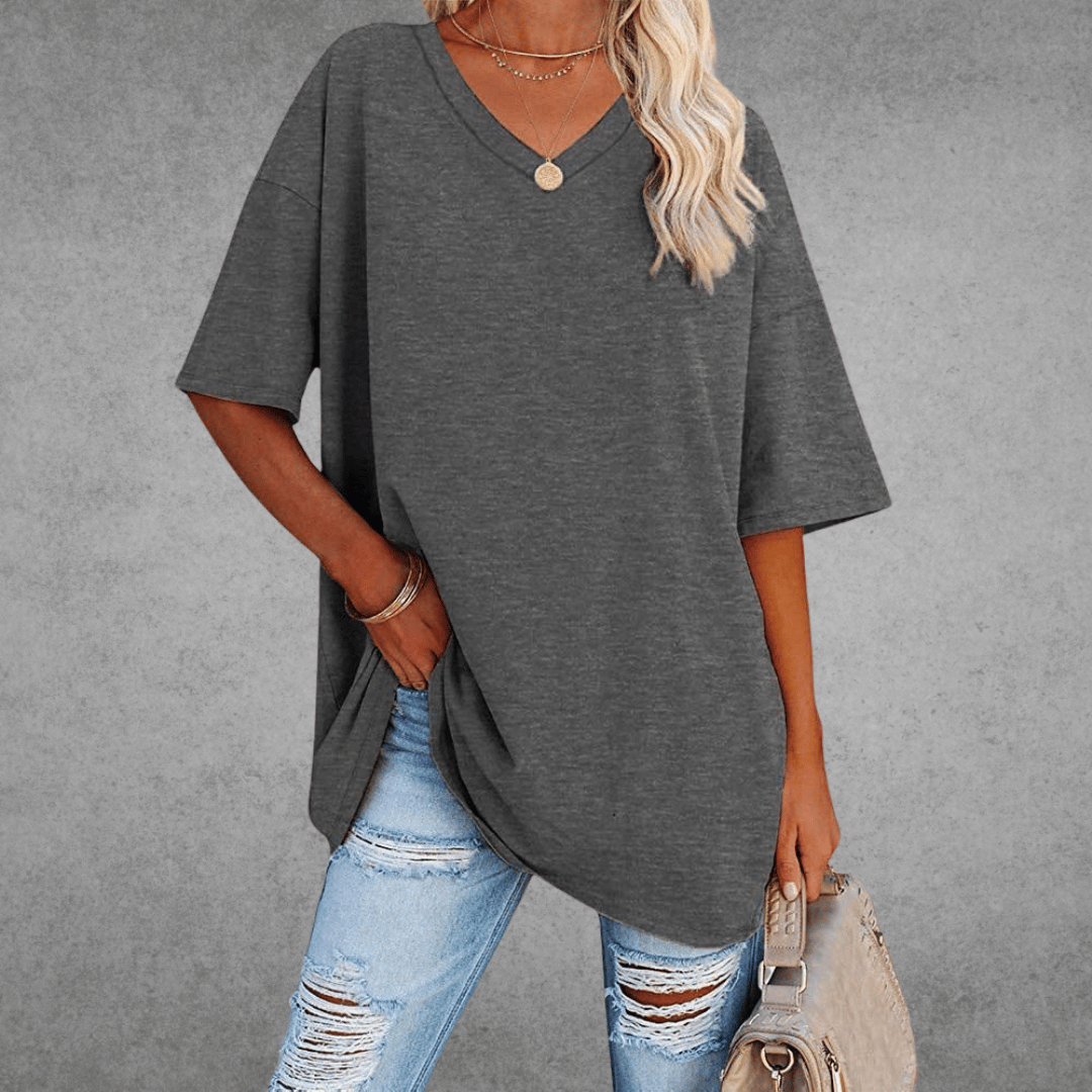 Esperanza | Women’s Oversized V-Neck T-Shirt