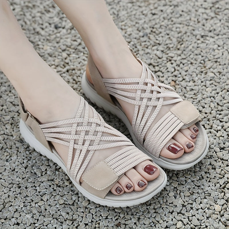 Carmen | Women’s Flat Strappy Orthopedic Sandals