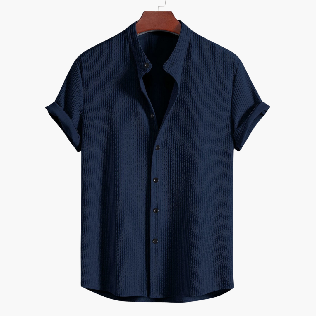 Mirek | Men’s Textured Short Sleeve Shirt