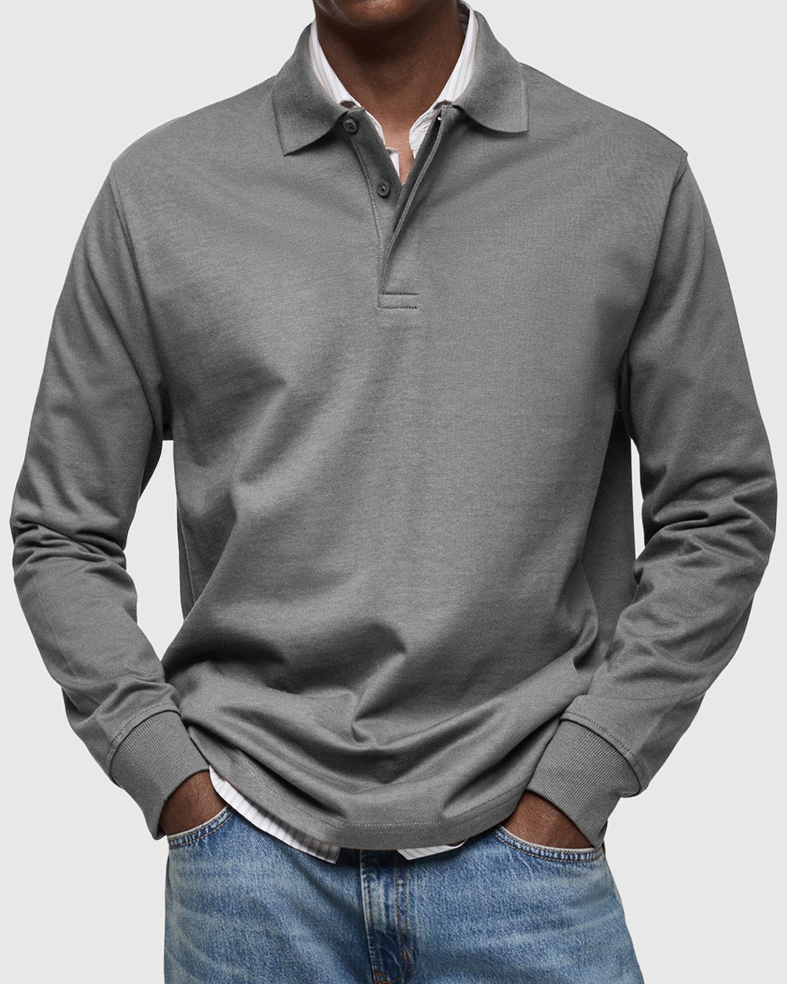 Leonard | Men’s Long Sleeve Polo