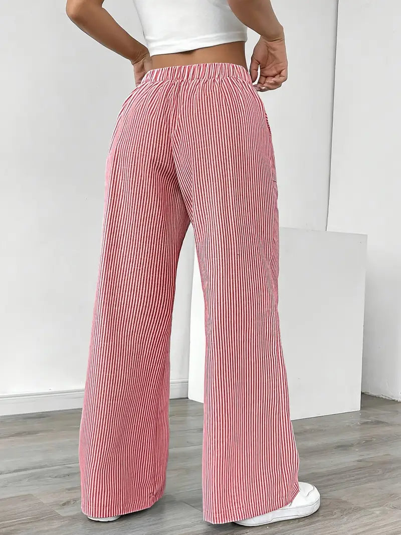 Bernice | Women’s Boho Beach Flare Trousers