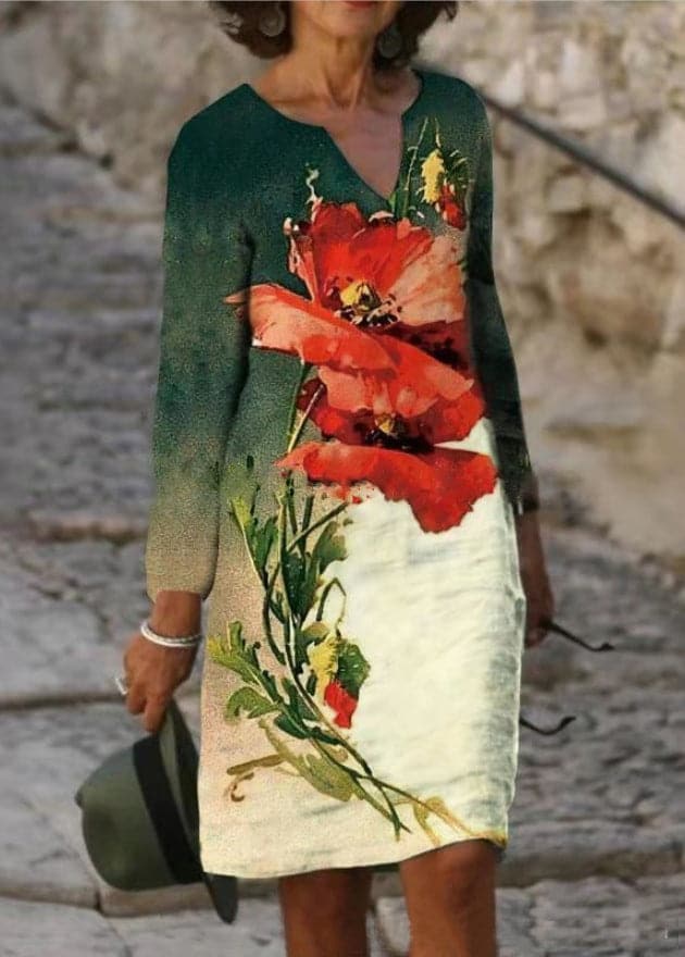 Celeste | Women’s Linen Short Sleeve Midi Dress