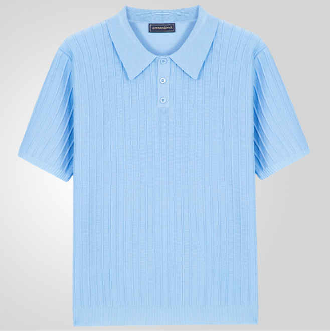 Oliver | Men’s Short Sleeve Ribbed Polo Shirt