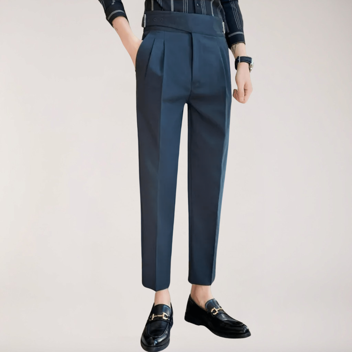 Peter | Men’s Straight Fit Casual Trousers