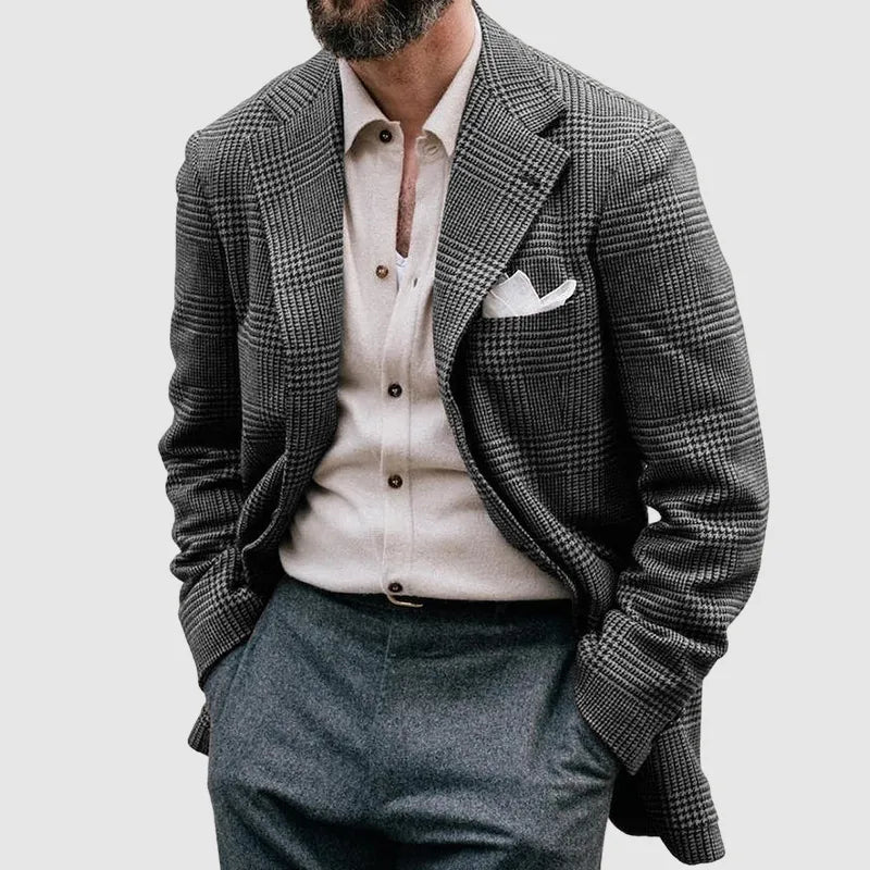Sebastian | Men’s Check Casual Blazer