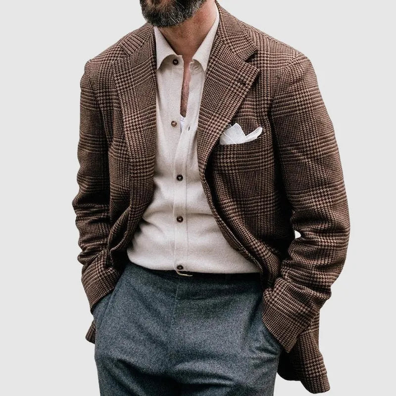 Sebastian | Men’s Check Casual Blazer