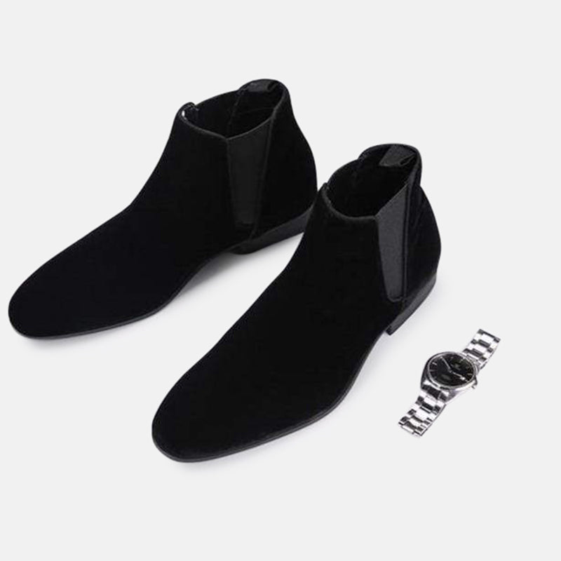Gliemer | Men’s Suede Chelsea Boots