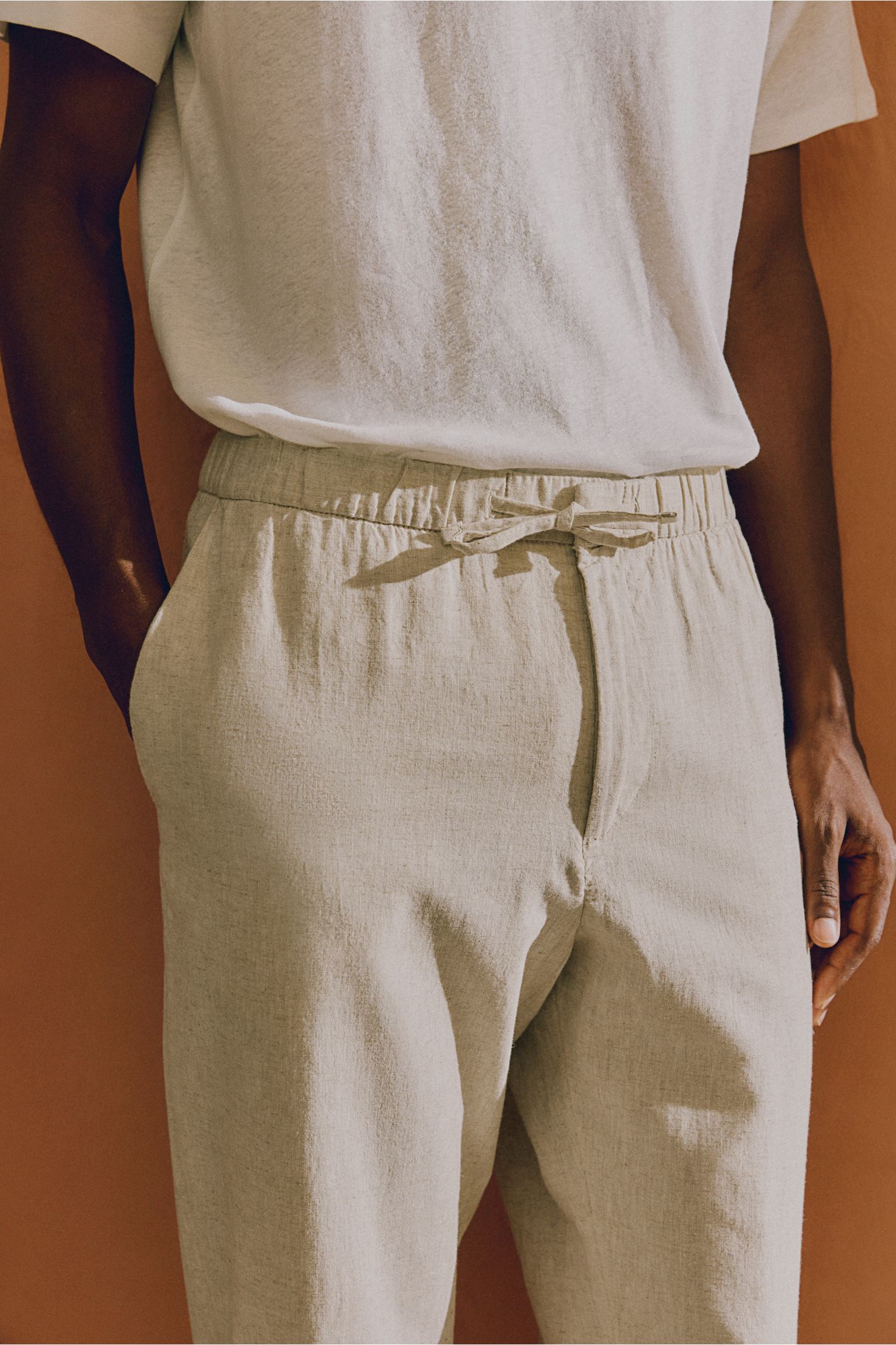 Finley | Men’s Flat-Front Drawstring Trousers