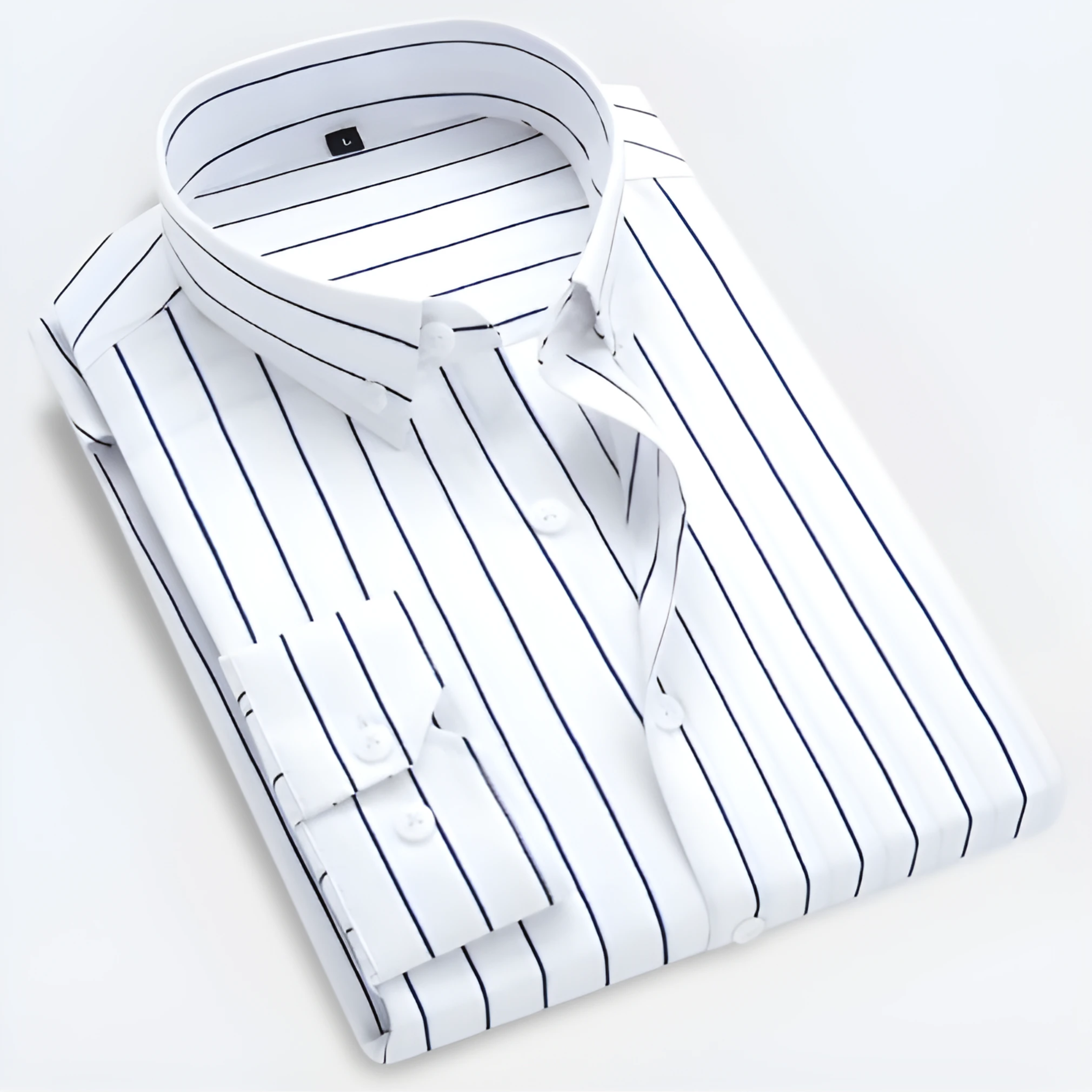 Ilarion | Men’s Long Sleeve Striped Shirt