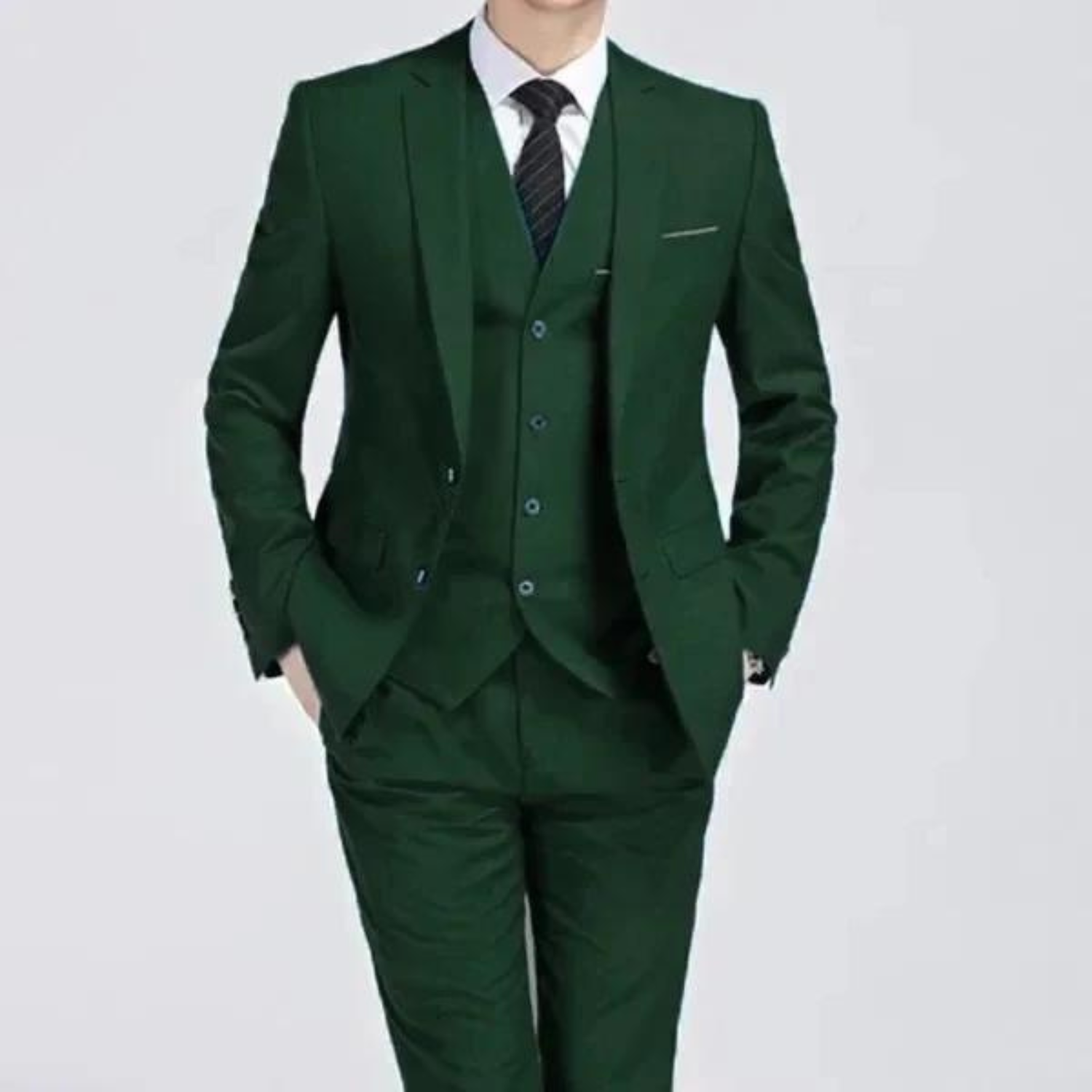 Daniel | Men’s single-Button Three-Piece Suit