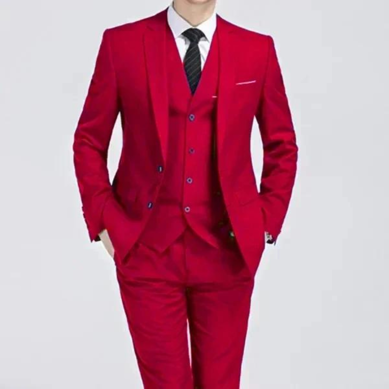 Daniel | Men’s single-Button Three-Piece Suit