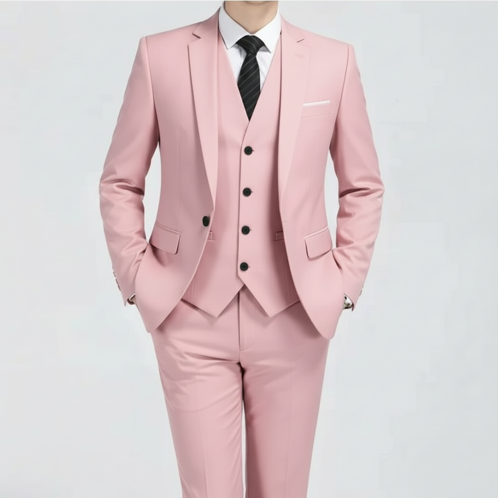 Daniel | Men’s single-Button Three-Piece Suit