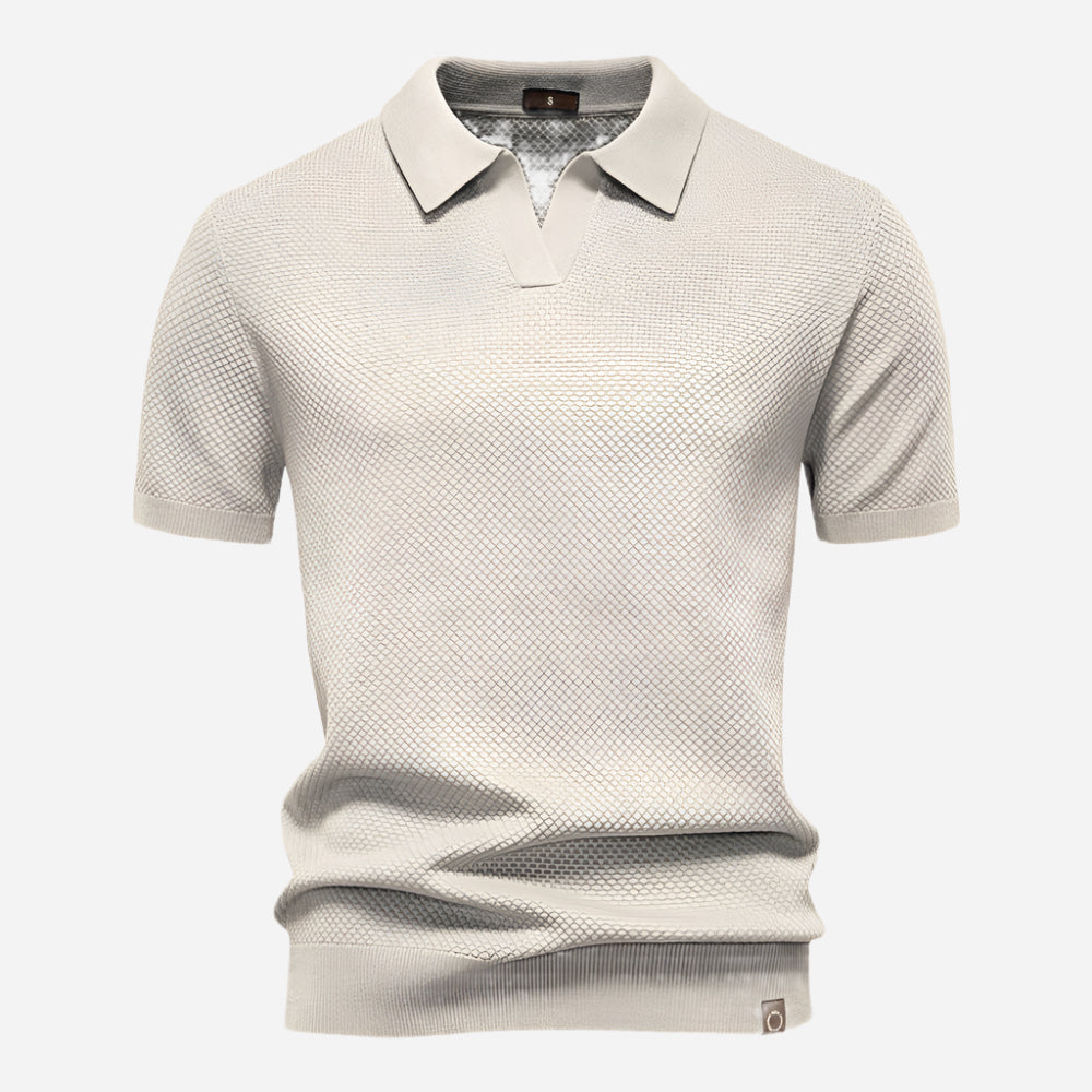 Marcus | Men’s Short Sleeve Knit Polo