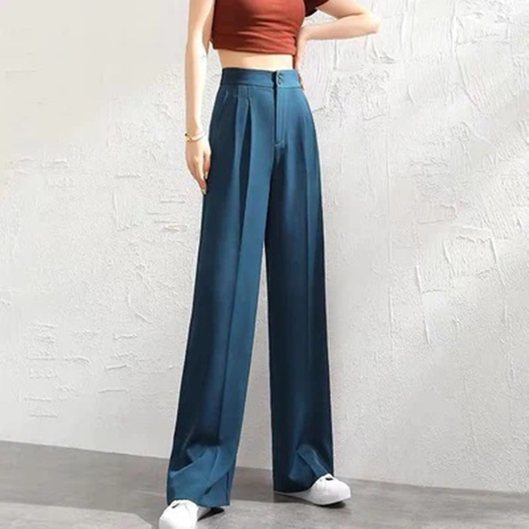 Gabrielle | Women’s High-Rise Drape Trousers