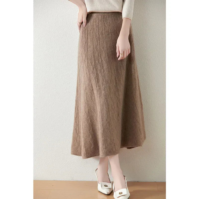 Quintessa | Women’s Knit Midi Skirt