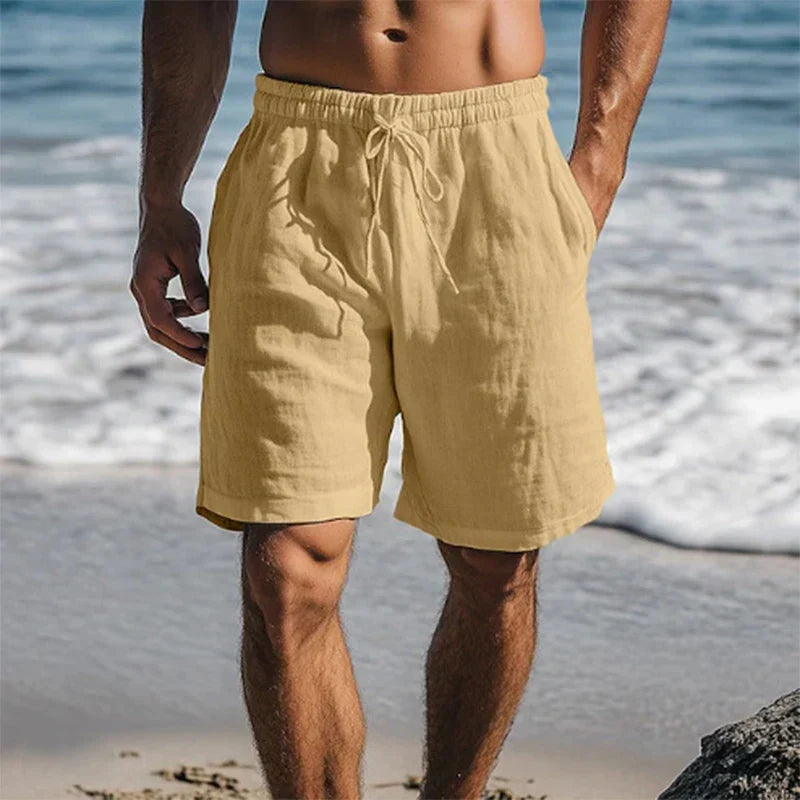Giorgio | Linen Quick-Dry Summer Swim Shorts