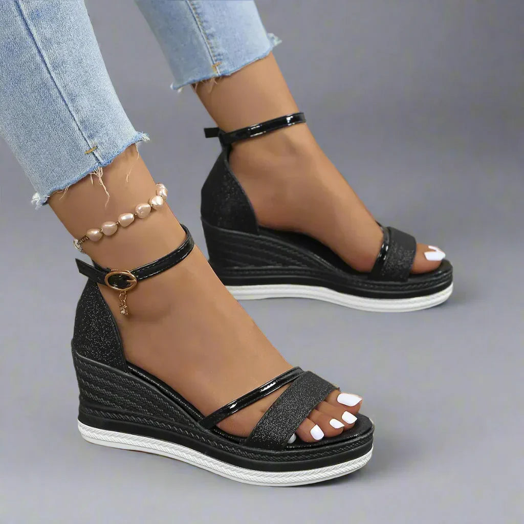 Federica | Women’s Wedge Strap Sandals