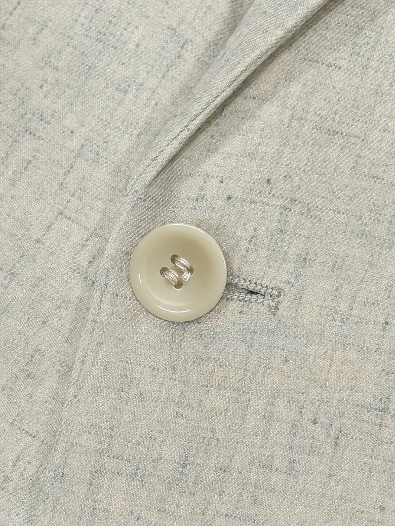 Henrik | Men’s Linen Blend Tuxedo Style Two-Piece Suit