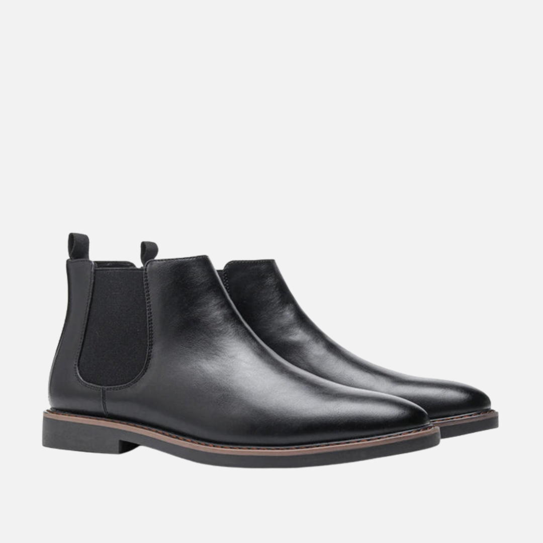 Carlo | Men’s Top-Grain Leather Chelsea Boots