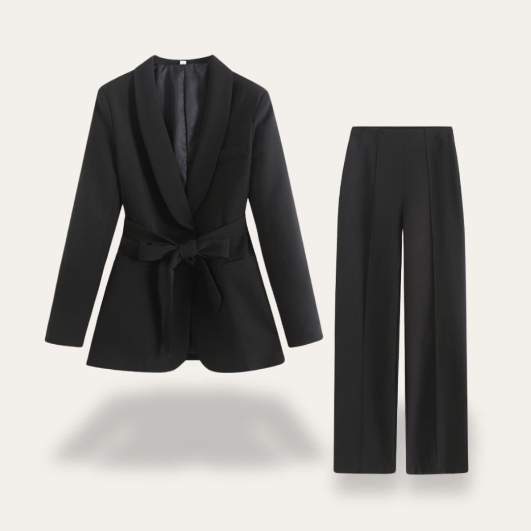Celestine | Women’s Luxe Crepe Two-Piece Suit
