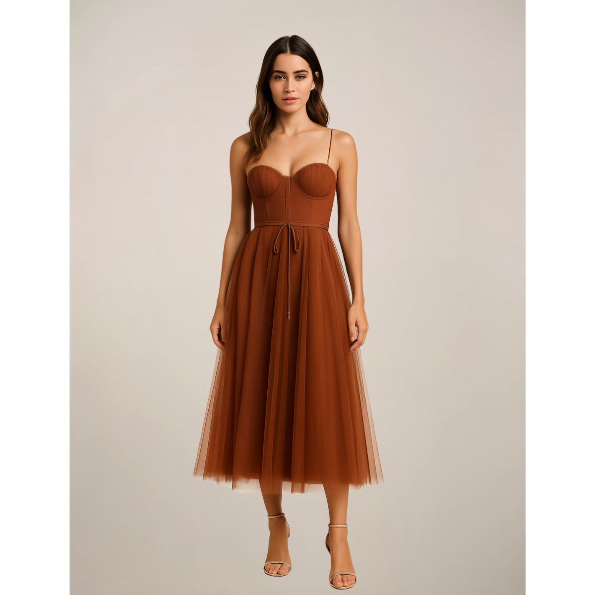 Celandine | Women’s Corset Top Maxi Dress