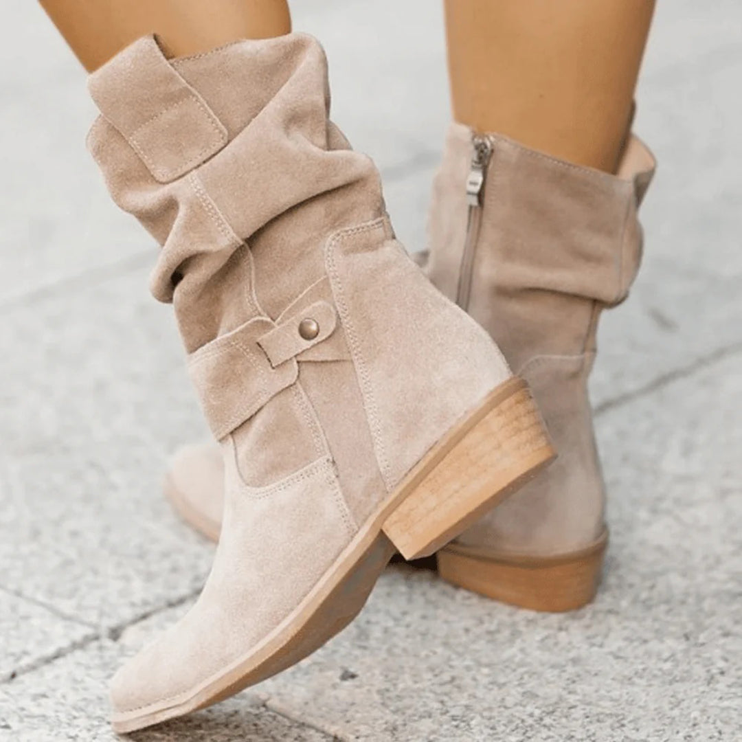Salomea | Women’s Mid-Calf Slouch Boots