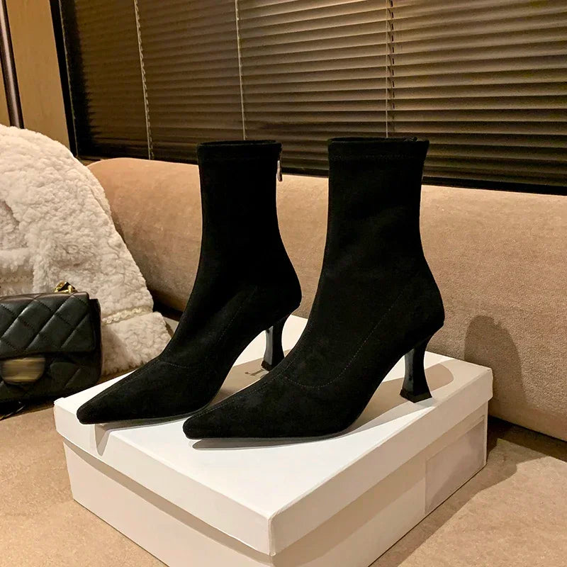 Boglarka | Women’s Heeled Ankle Boots