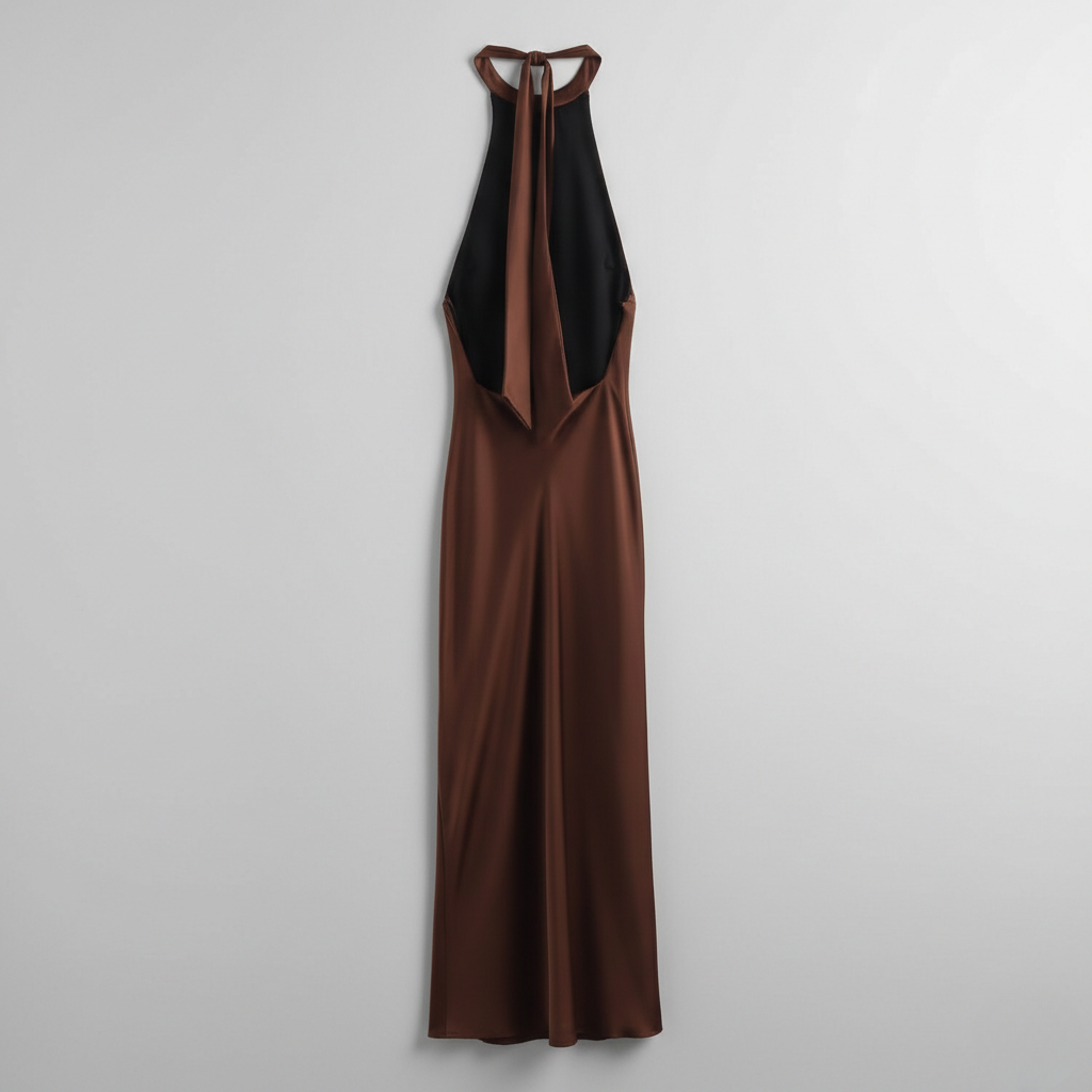 Juniper | Women’s Halter Neck Open Back Maxi Dress