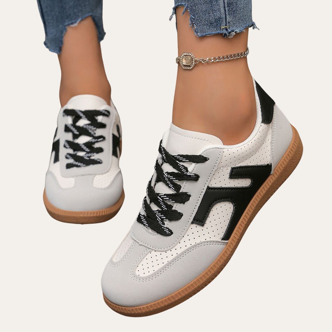 Coralie | Women’s Lace Up Casual Sneakers