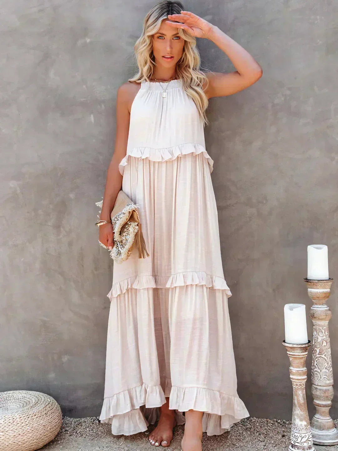 Kiersten | Women’s Sleeveless Maxi Dress