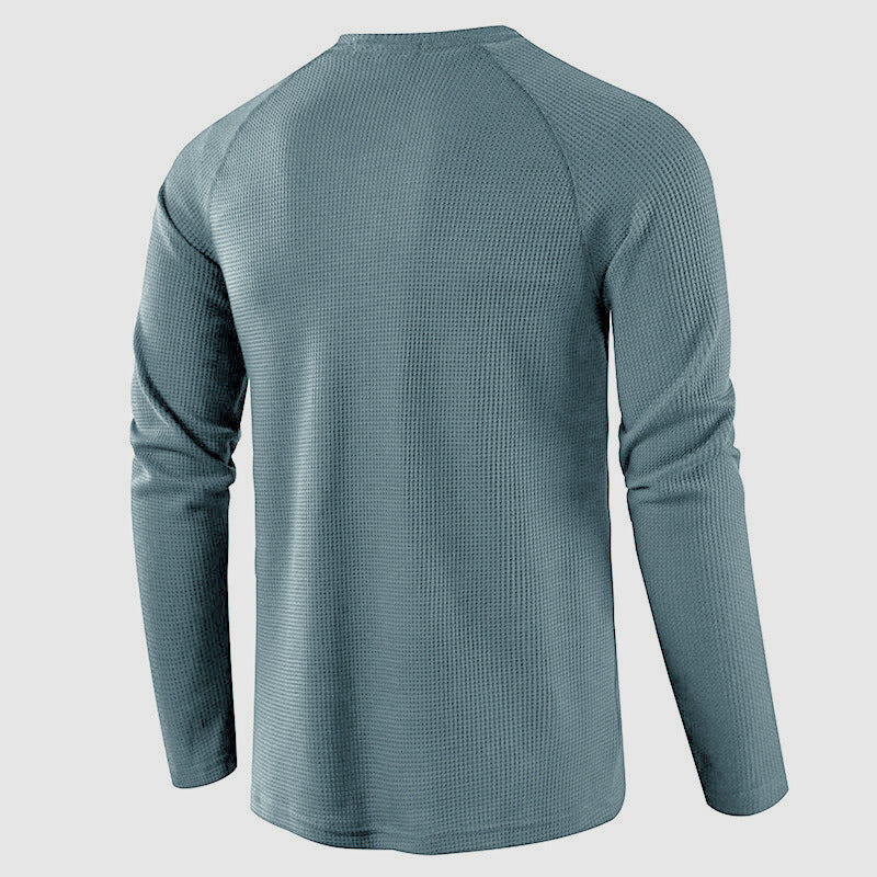 Petrus | Men’s Knit Long Sleeve Henley
