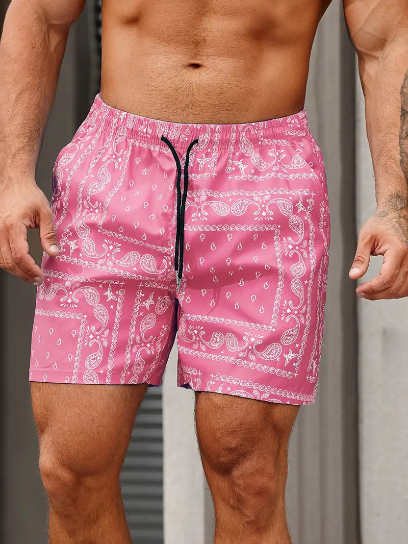 Janis | Men's Bandana Summer Shorts