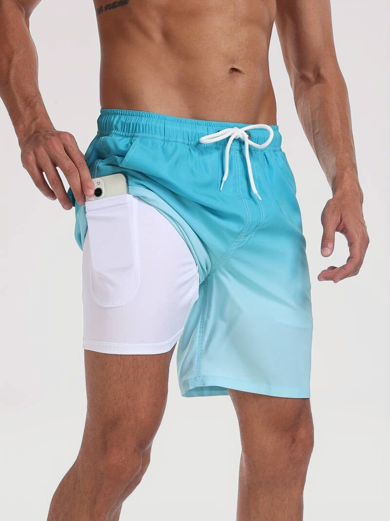 Denis | Men's 2-in-1 Swim Shorts