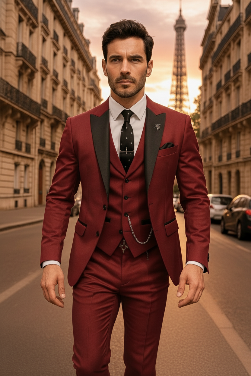 Logan | Men’s Three-Piece Slim Fit Suit