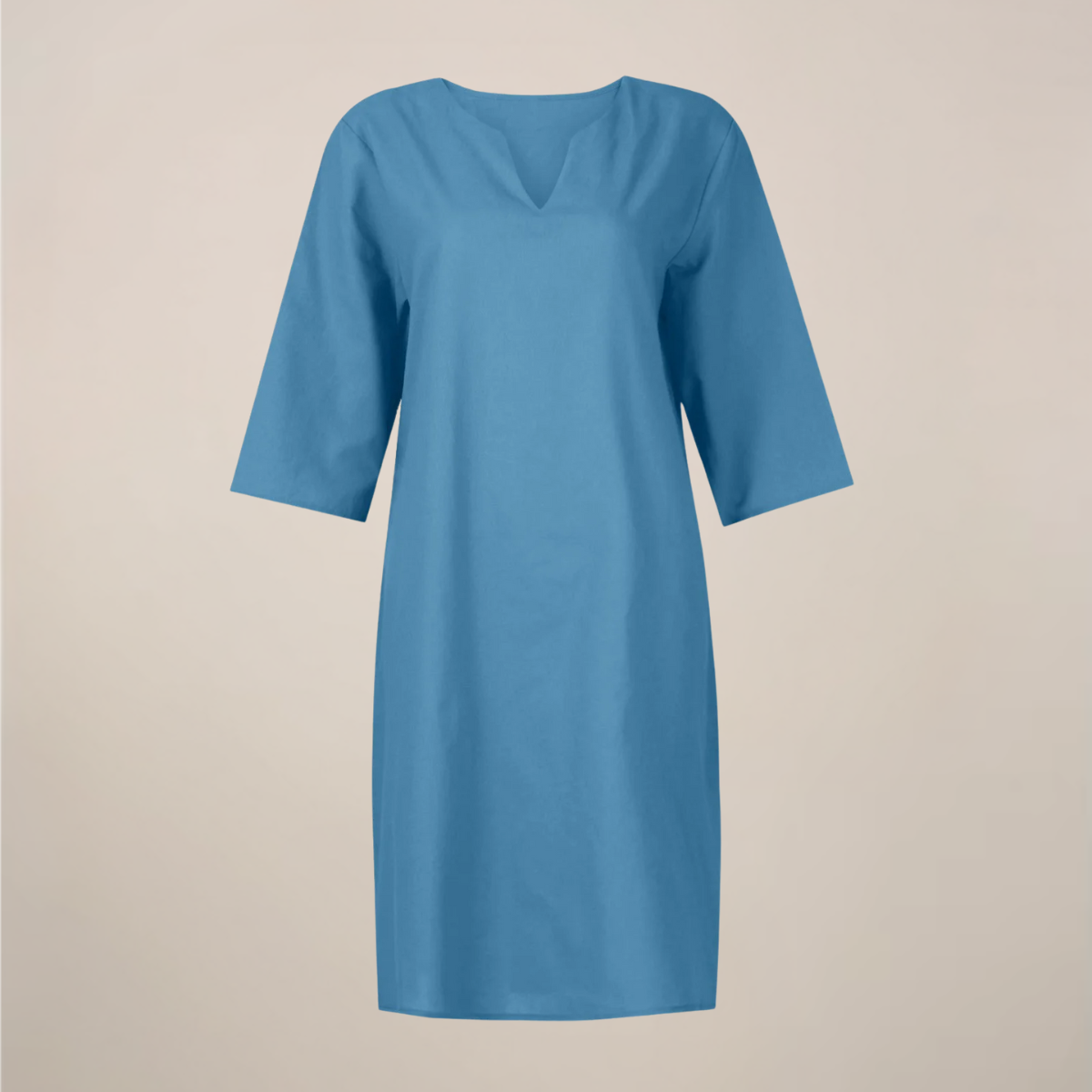 Emmy | Women’s V-Neck Shift Midi Dress