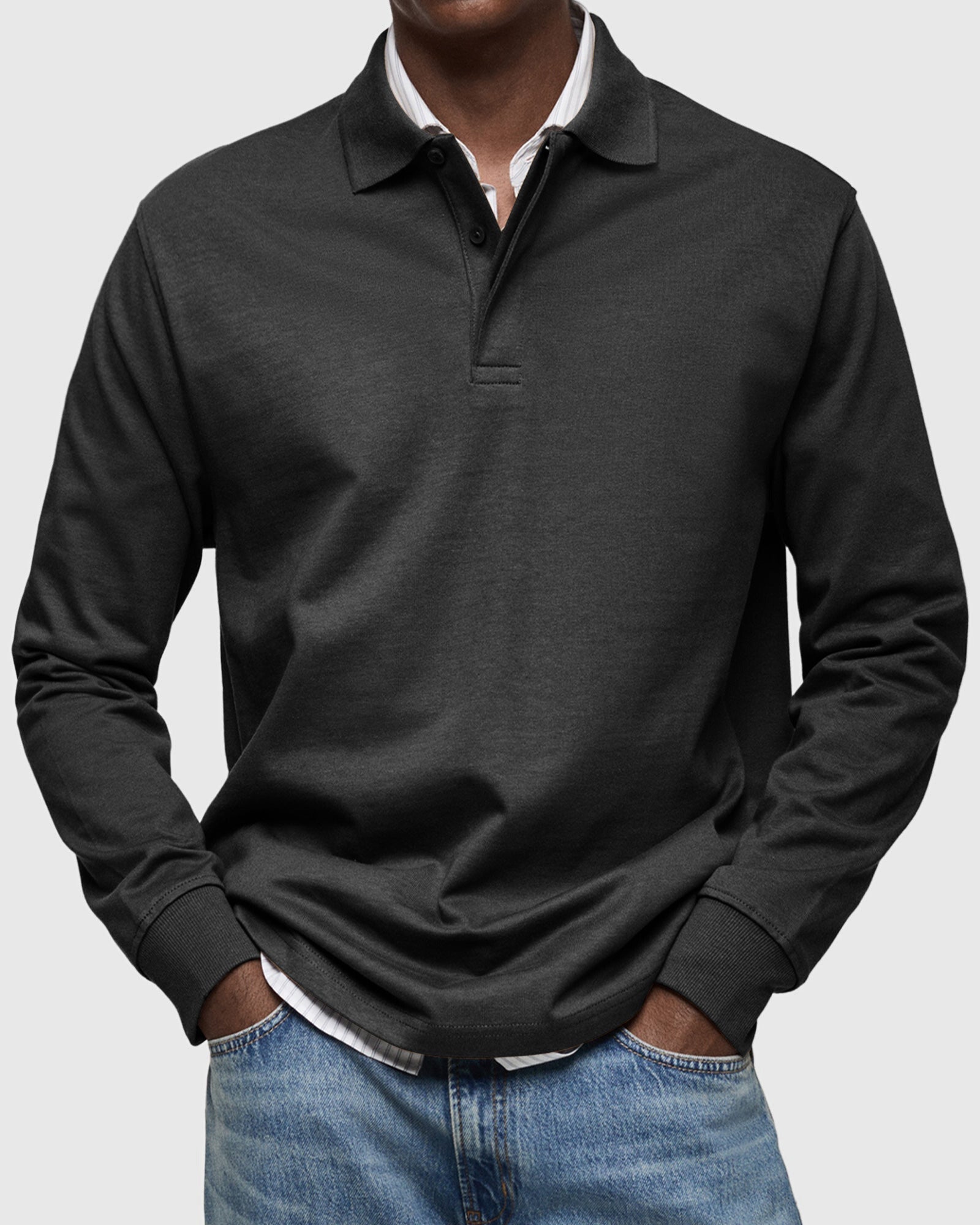 Leonard | Men’s Long Sleeve Polo