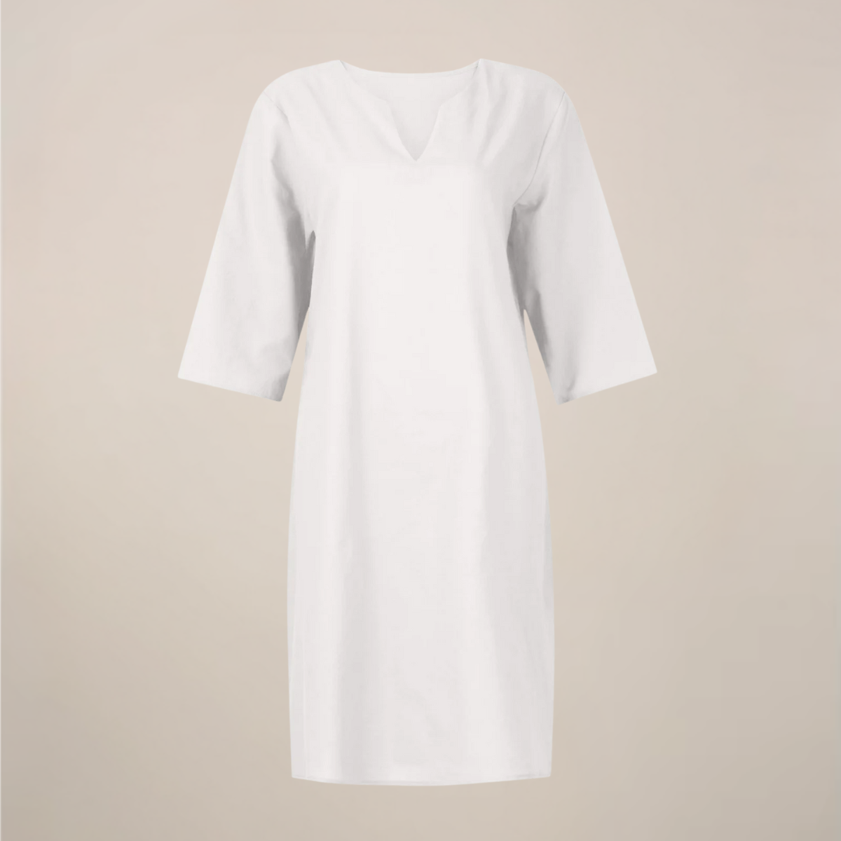 Emmy | Women’s V-Neck Shift Midi Dress