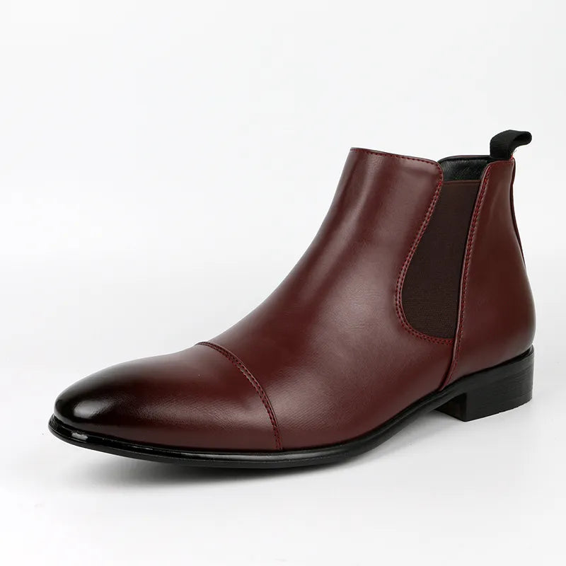 Alistair | Men’s Calfskin Leather Chelsea Boots
