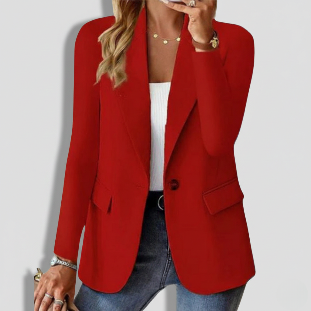 Rebeca | Women's Single-breasted Closure Blazer