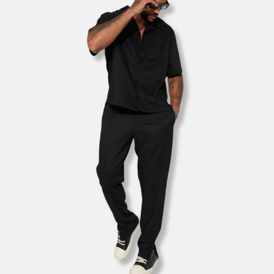 Luc | Men’s Short Sleeve Shirt Set