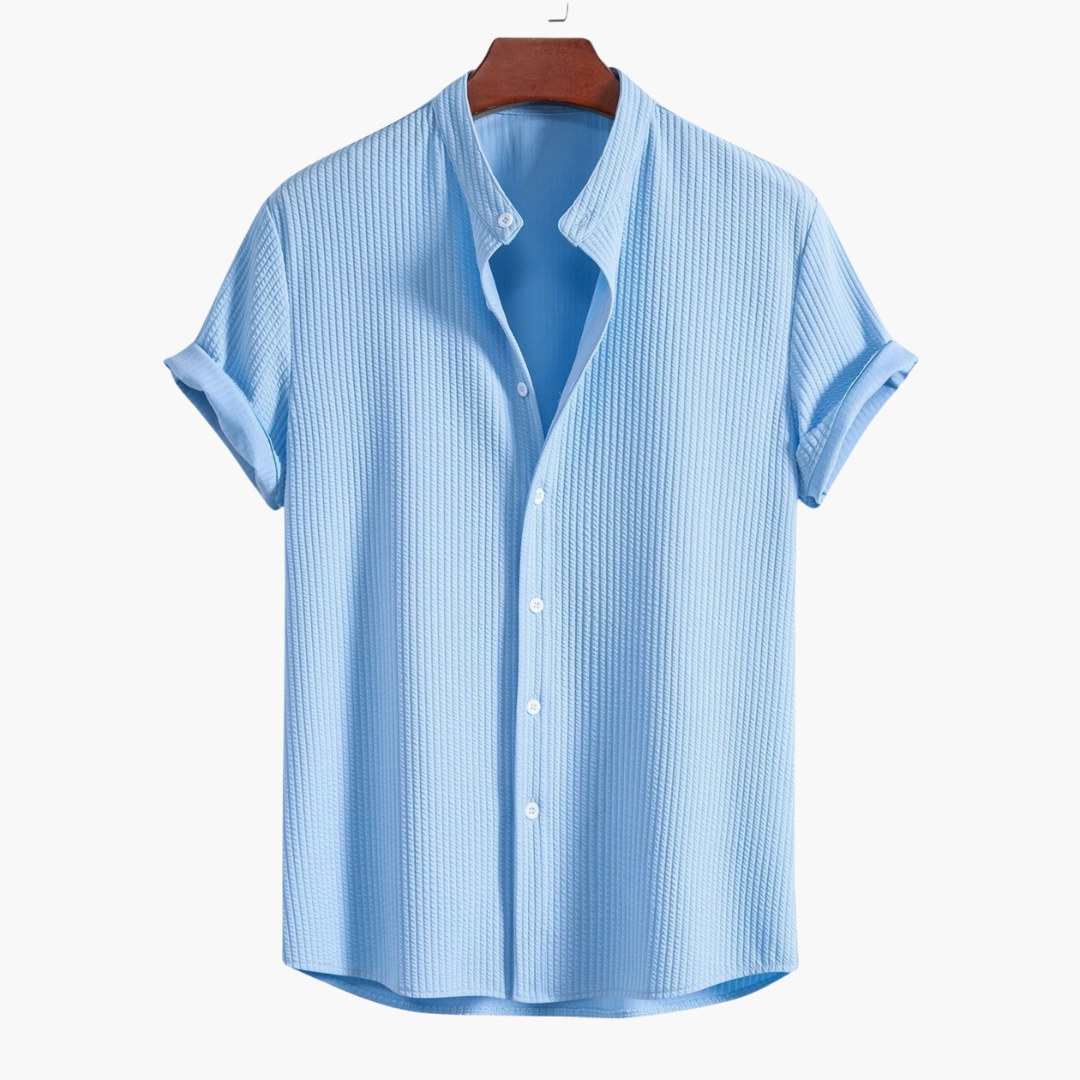 Mirek | Men’s Textured Short Sleeve Shirt